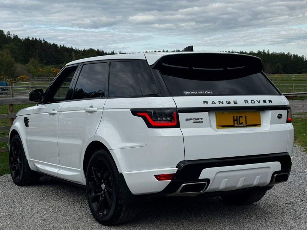 Land Rover Range Rover Sport Suv 3.0 Sd V6 Hse Dynamic 2018 DL68AHV White #3
