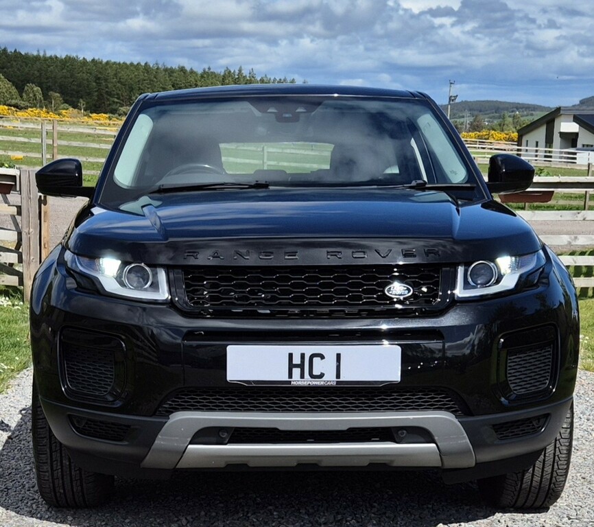 Land Rover Range Rover Evoque Suv 2.0 Ed4 Se 2018 CU18ZPP Black #3