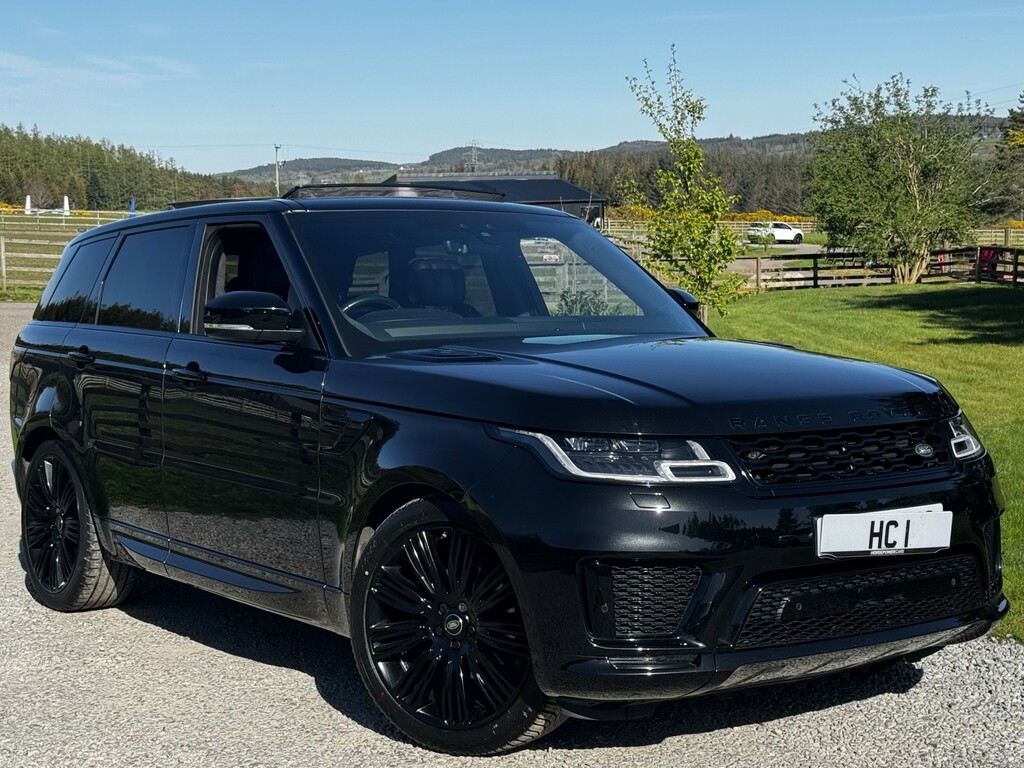 Land Rover Range Rover Sport Suv 3.0 Sd V6 Hse Dynamic 2018 Black