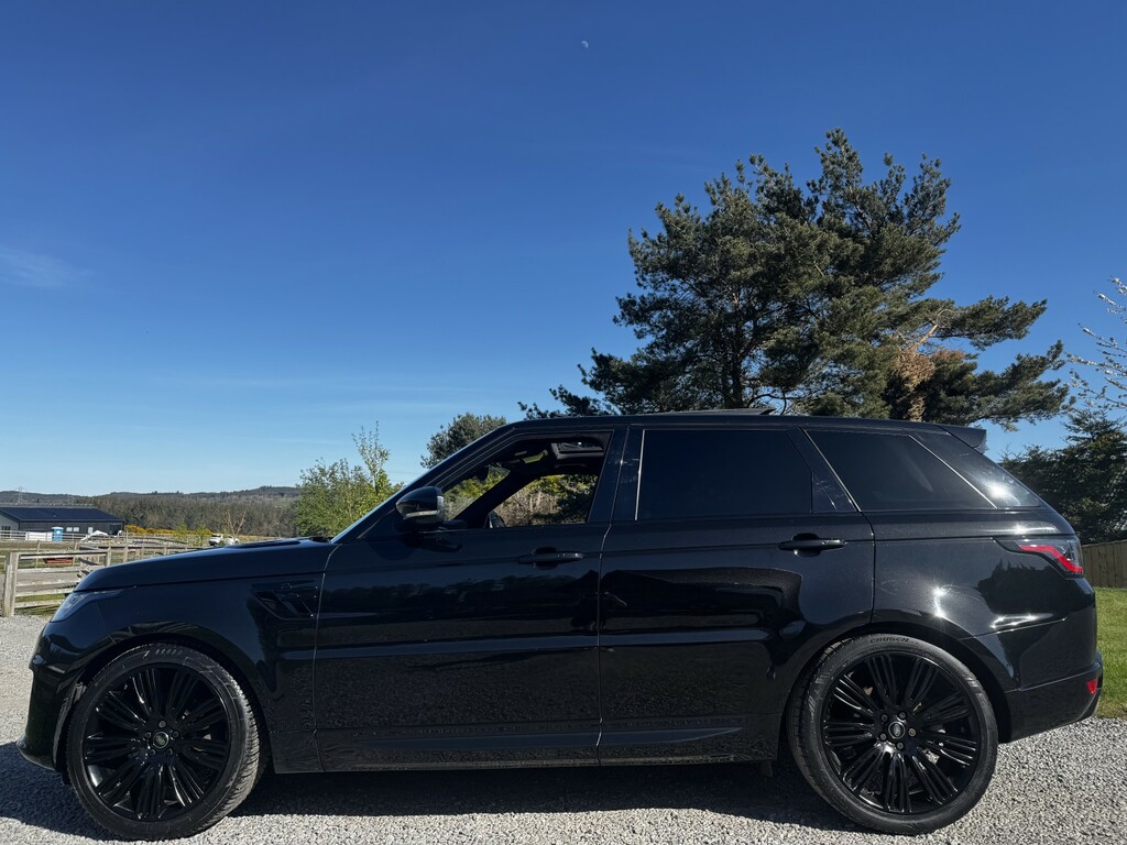 Land Rover Range Rover Sport Suv 3.0 Sd V6 Hse Dynamic 2018 DL68UXC Black #6