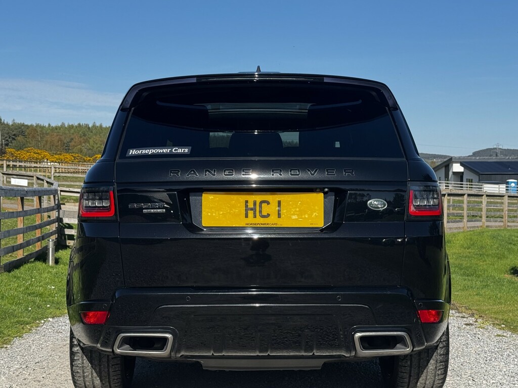 Land Rover Range Rover Sport Suv 3.0 Sd V6 Hse Dynamic 2018 DL68UXC Black #4