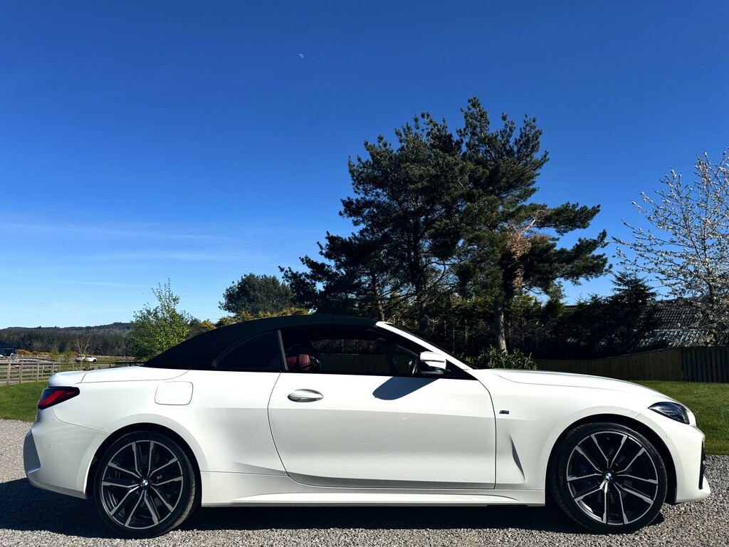 BMW 4 Series Convertible 2.0 420I M Sport Convertible 2021 SB21WVG White #6