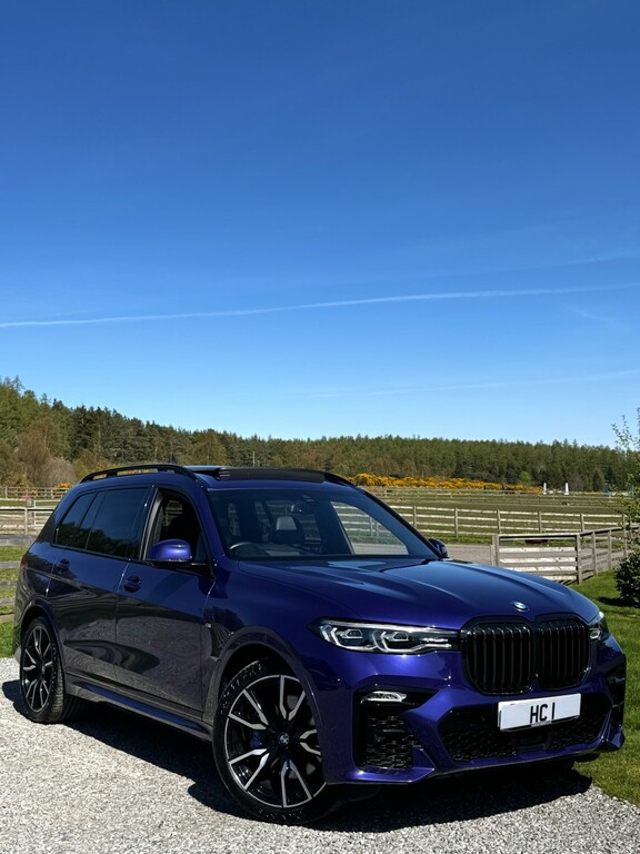 BMW X7 Suv 3.0 X7 Xdrive40d M Sport 2021 Blue #2