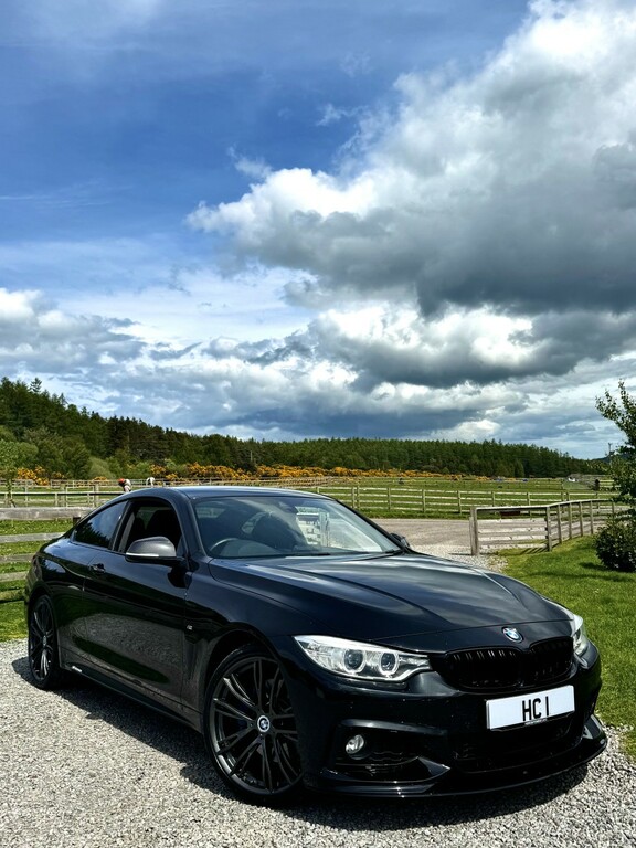 BMW 4 Series Gran Coupe Coupe 2.0 420D Xdrive M Sport Coupe 2014 Black #2