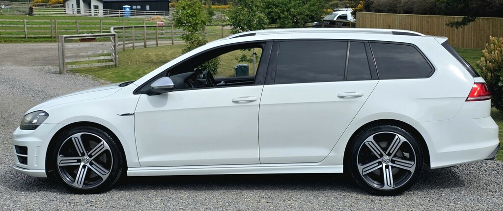 Volkswagen Golf Estate 2.0 Tsi Bluemotion Tech R 2016 KP16PDV White #2