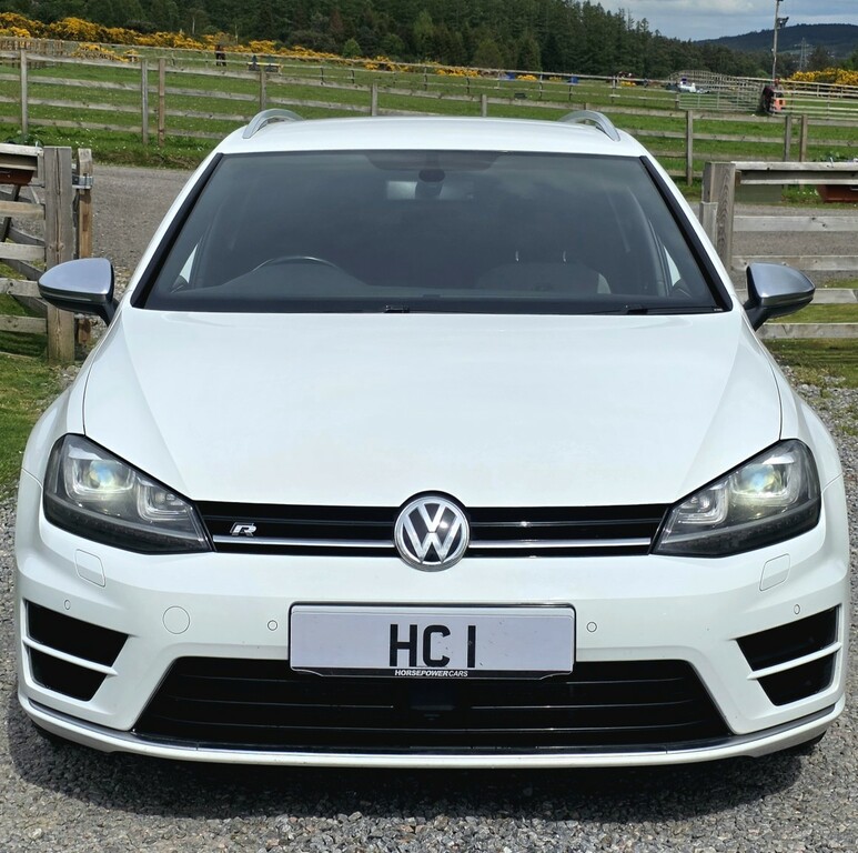 Volkswagen Golf Estate 2.0 Tsi Bluemotion Tech R 2016 KP16PDV White #4