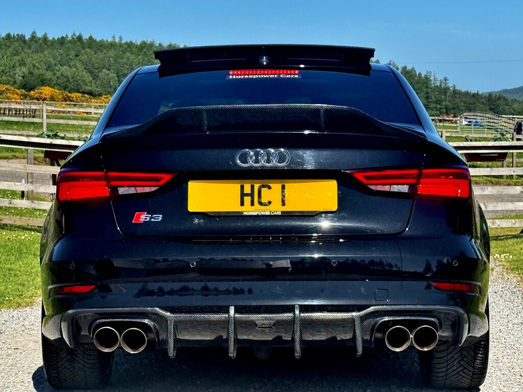 Audi S3 Saloon 2.0 Tfsi Black Edition 2019 KK19VWX Black #4