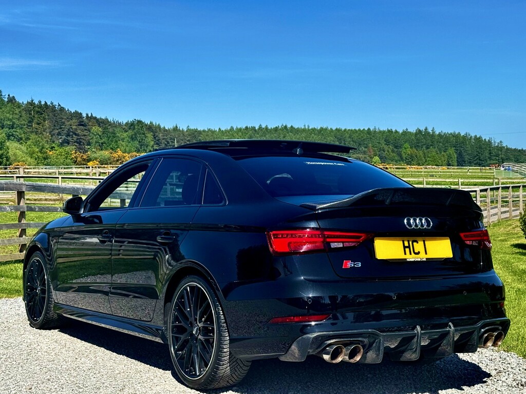 Audi S3 Saloon 2.0 Tfsi Black Edition 2019 KK19VWX Black #2