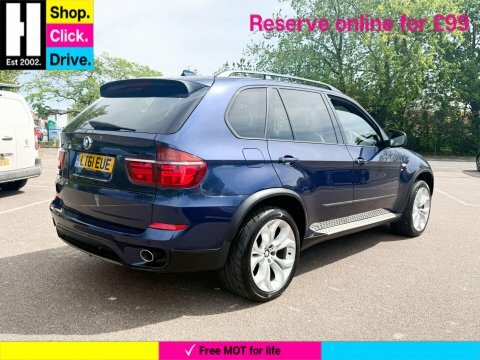 BMW X5 3.0 40D Se LT61EUE Blue #3