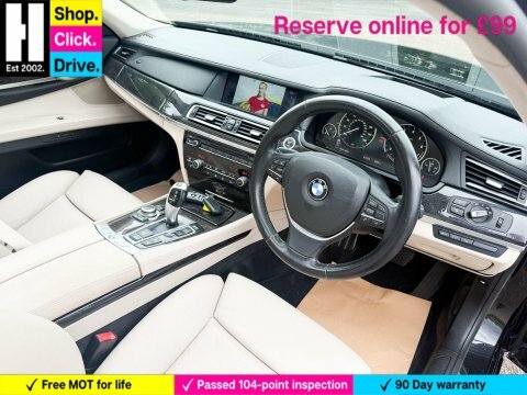 BMW 7 Series 4.4 750Li V8 Black #2