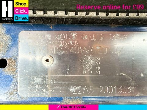 Honda Prelude 2.0I 2dr Silver #33