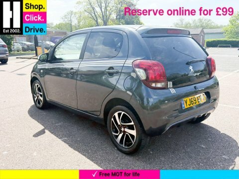 Peugeot 108 1.0 Collection Hatchback YJ69EPT Grey #5
