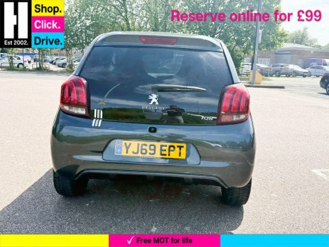 Peugeot 108 1.0 Collection Hatchback YJ69EPT Grey #4