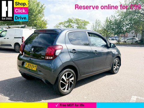 Peugeot 108 1.0 Collection Hatchback YJ69EPT Grey #3