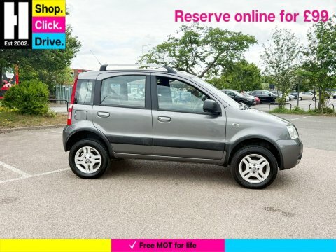 Fiat Panda 1.2 4X4 Hatchback SK60MVR Grey #2