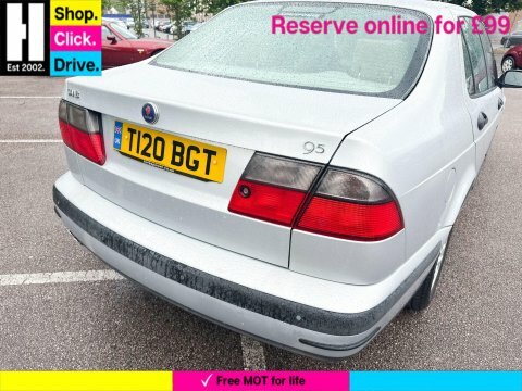 Saab 9-5 Saloon Green #20