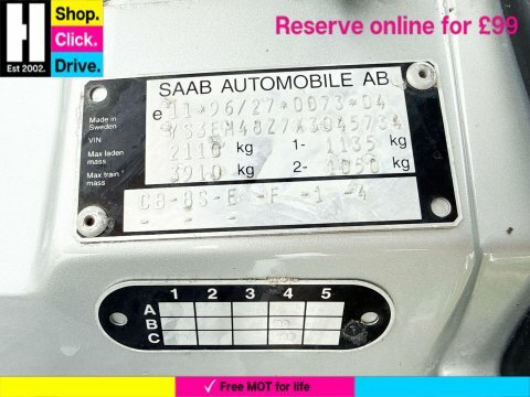 Saab 9-5 Saloon Green #38