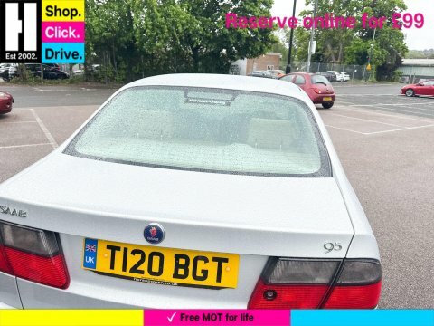 Saab 9-5 Saloon Green #21