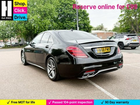 Mercedes-Benz S Class 2.9 S350d Amg HW68FMX Black #5