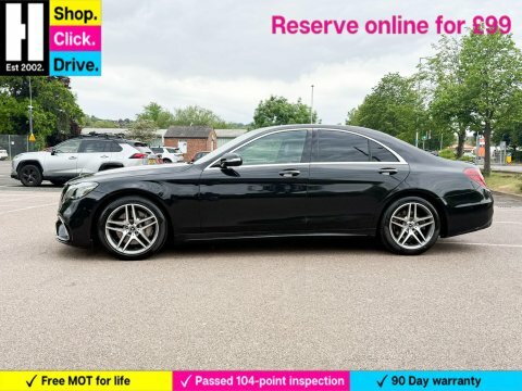 Mercedes-Benz S Class 2.9 S350d Amg HW68FMX Black #6