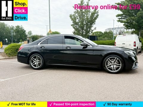 Mercedes-Benz S Class 2.9 S350d Amg HW68FMX Black #2