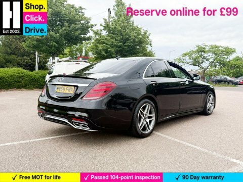 Mercedes-Benz S Class 2.9 S350d Amg HW68FMX Black #3