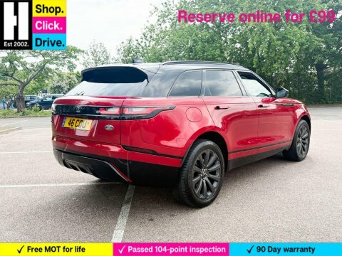 Land Rover Range Rover Velar 2.0 D240 R-dynamic HX68XFD Red #3