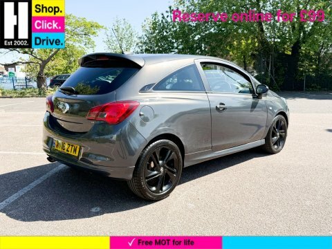 Vauxhall Corsa 1.4I Ecoflex Limited MV16ZTM Grey #3