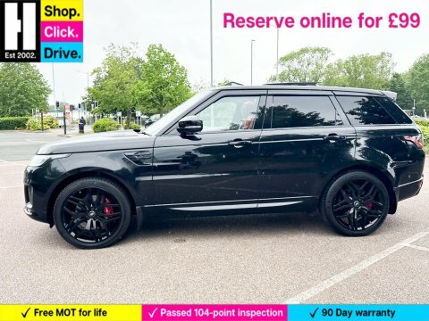 Land Rover Range Rover Sport 5.0 P525 V8 OV19UMM Black #6