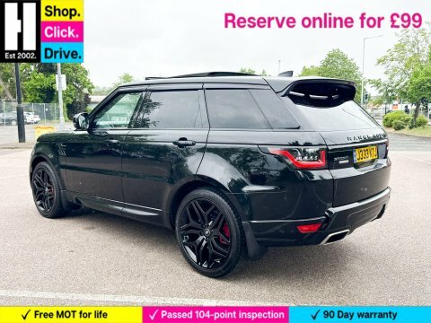 Land Rover Range Rover Sport 5.0 P525 V8 OV19UMM Black #5