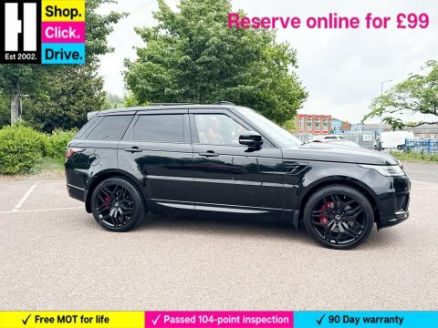 Land Rover Range Rover Sport 5.0 P525 V8 OV19UMM Black #2
