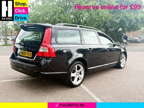 Volvo V70 2.4 D5 Se AN08VSV Black #3