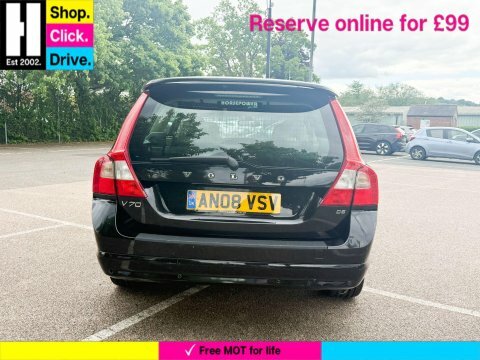 Volvo V70 2.4 D5 Se AN08VSV Black #4