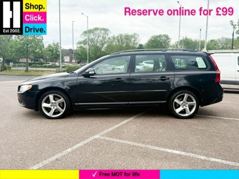 Volvo V70 2.4 D5 Se AN08VSV Black #6