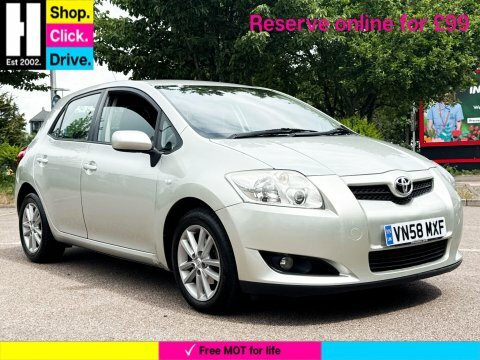 Toyota Auris 1.6 Tr Hatchback Silver