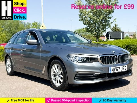 BMW 5 Series 2.0 520I Se Blue