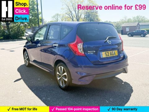 Nissan Note 1.2 N-tec Hatchback Blue #5