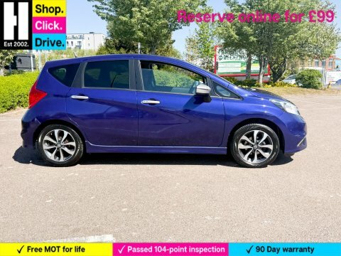 Nissan Note 1.2 N-tec Hatchback Blue #2