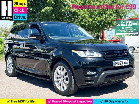 Land Rover Range Rover Sport 3.0 Sd V6 PU53MAG Black