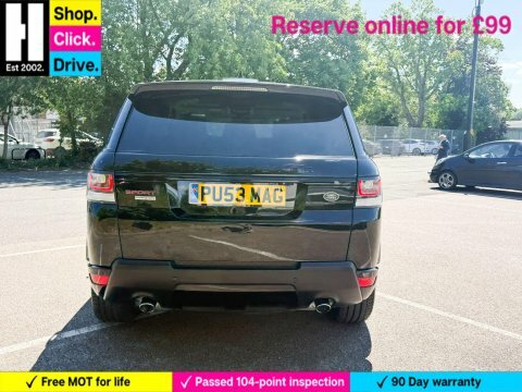 Land Rover Range Rover Sport 3.0 Sd V6 PU53MAG Black #5