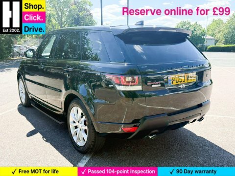Land Rover Range Rover Sport 3.0 Sd V6 PU53MAG Black #6