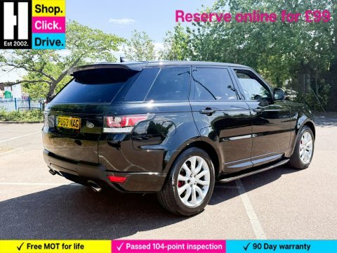Land Rover Range Rover Sport 3.0 Sd V6 PU53MAG Black #3