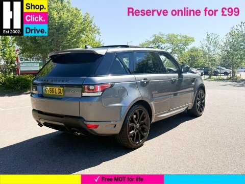 Land Rover Range Rover Sport 3.0 Sd V6 GY66LGU Grey #5