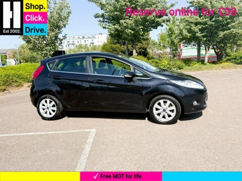 Ford Fiesta 1.25 Zetec Hatchback HV61WNX Black #2