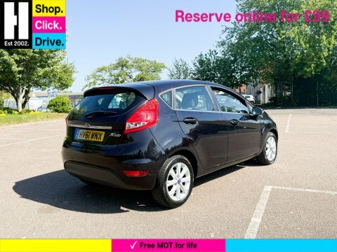 Ford Fiesta 1.25 Zetec Hatchback HV61WNX Black #3