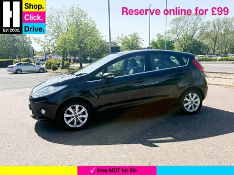 Ford Fiesta 1.25 Zetec Hatchback HV61WNX Black #6