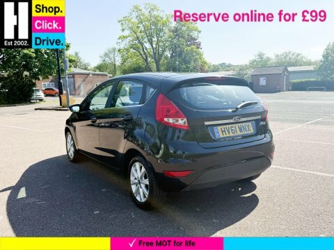 Ford Fiesta 1.25 Zetec Hatchback HV61WNX Black #5