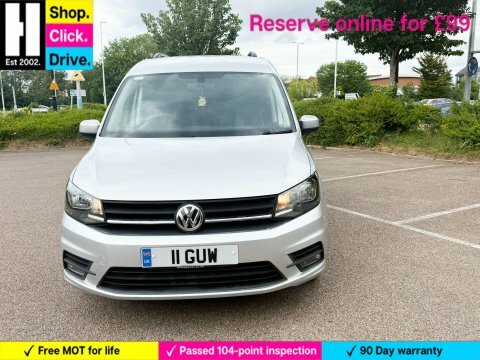 Volkswagen Caddy Life Mpv 2.0 Tdi Bluemotion Tech Dsg Euro 6 Ss Silver #7