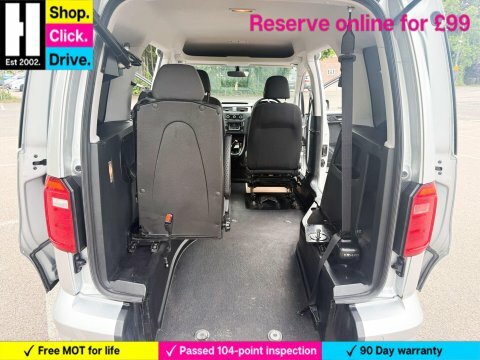 Volkswagen Caddy Life Mpv 2.0 Tdi Bluemotion Tech Dsg Euro 6 Ss Silver #32
