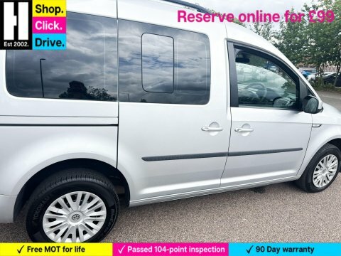 Volkswagen Caddy Life Mpv 2.0 Tdi Bluemotion Tech Dsg Euro 6 Ss Silver #12